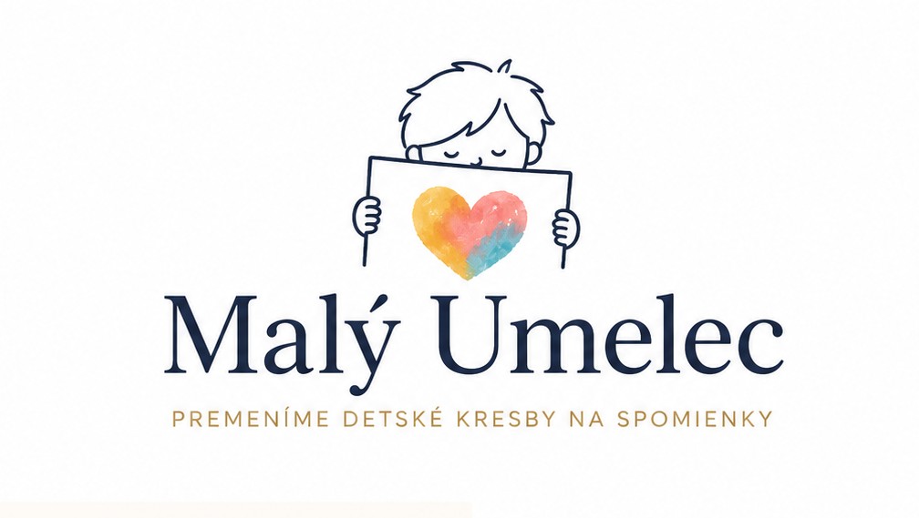 Detská kresba premenená na umelecké dielo