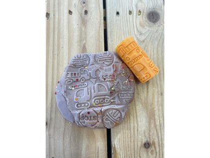 Stavební stroje- obtiskávací váleček