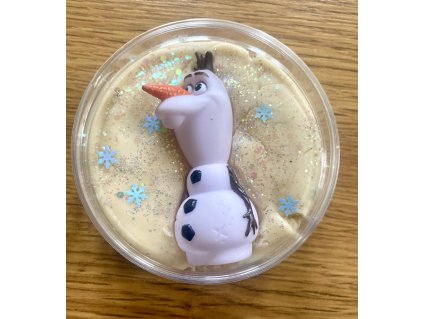 Modelína sněhulák