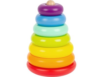 11775 legler small foot Stapelturm Regenbogen a 20200630