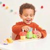 PL009 Stacking Garden Nature Bird Flower Wooden Toddler Toy Boy