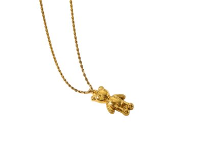 Náhrdelní Teddy gold