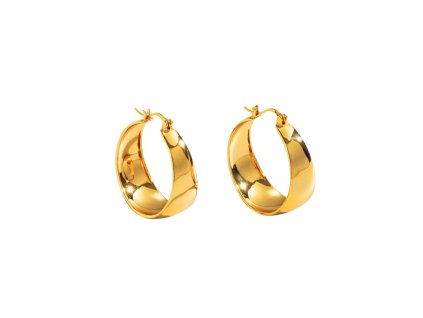 Náušnice Valor pozlacené