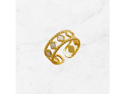 Prsten Luna gold