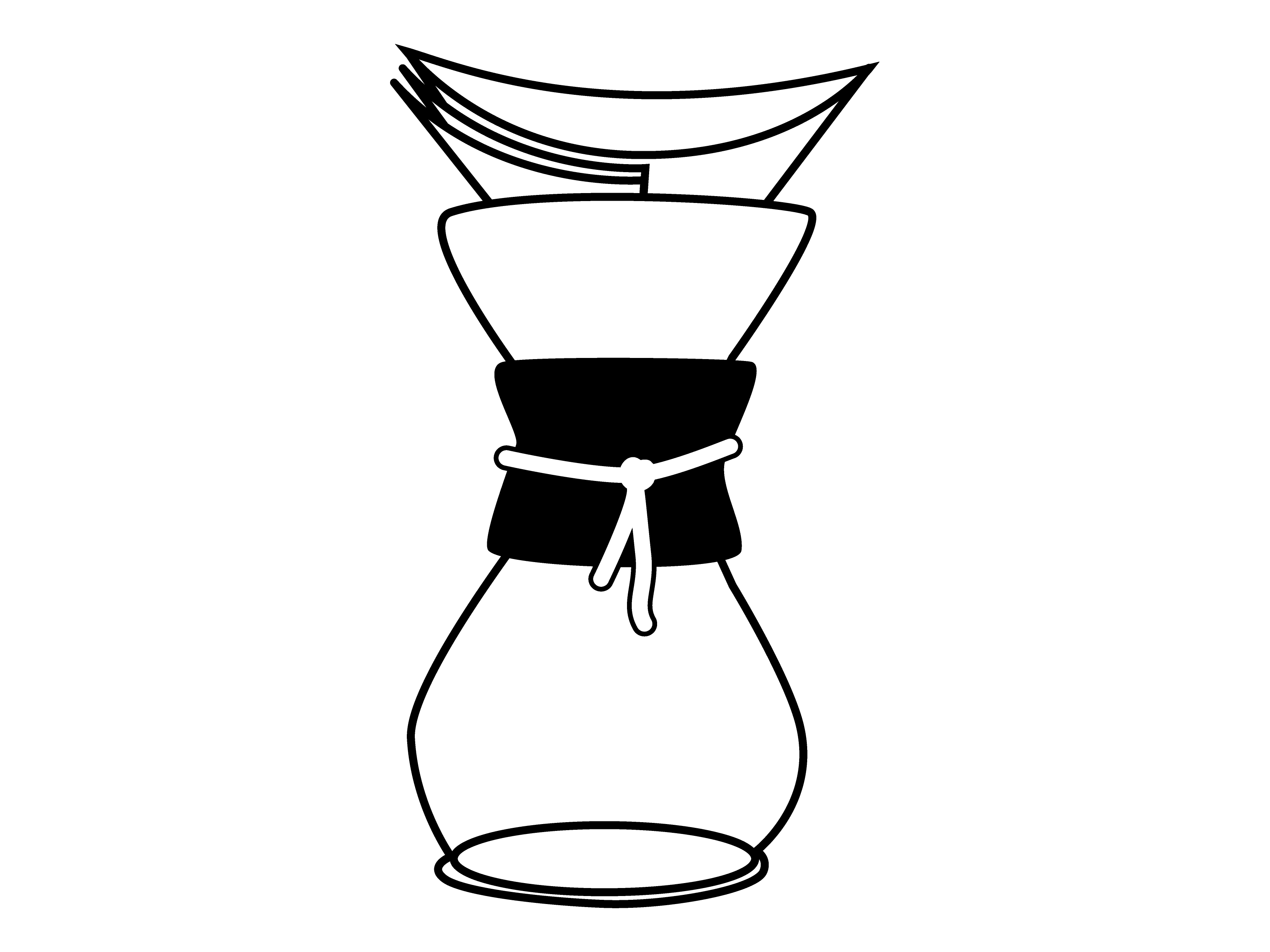 Home coffee preparation - Chemex