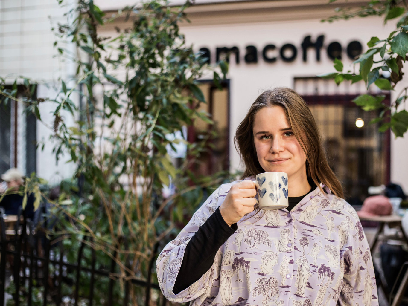 Anna Filipova, manager of café Londýnská