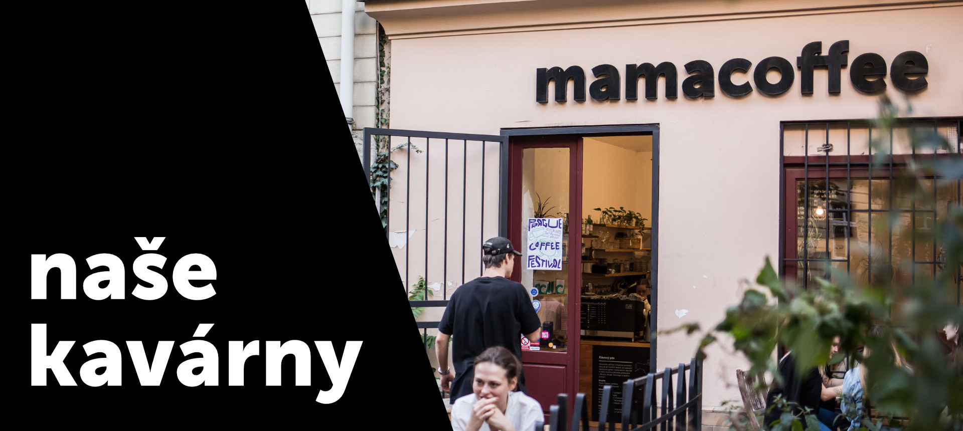 mamacoffee kavárny mobil