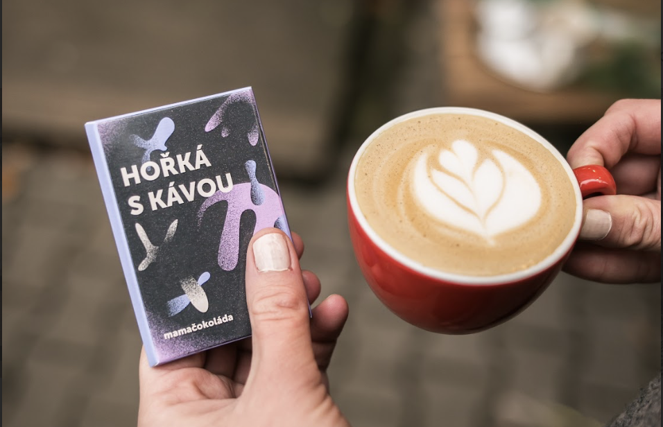 hořká s kávou