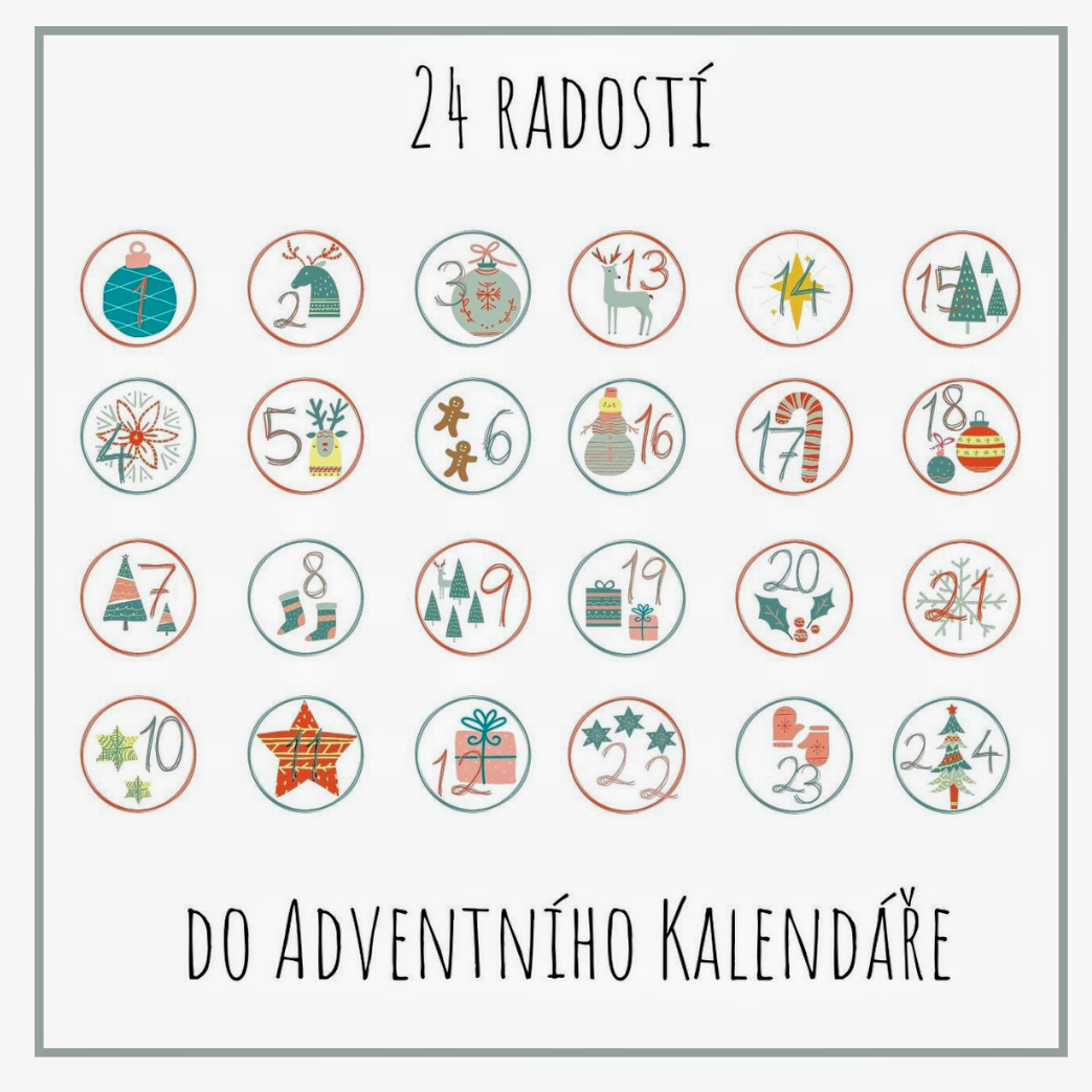 24 radostí do Adventního Kalendáře