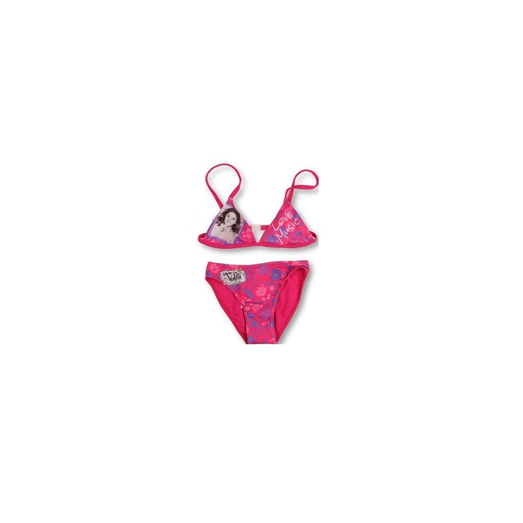 Bikini plavky Violetta od Disney 910-271 - růžové