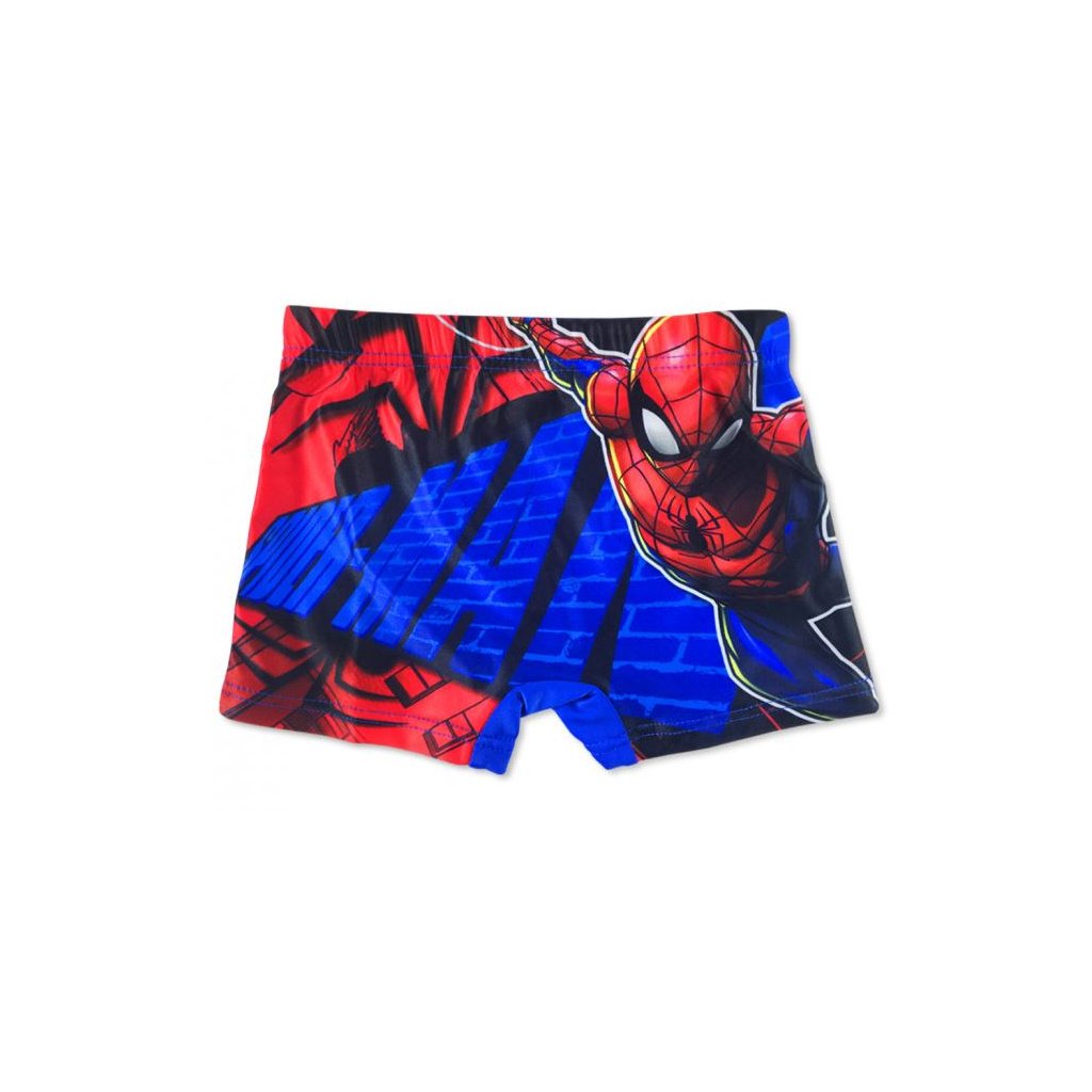 Plavky Spider-man boxerky SWIMWEAR-001  - modré