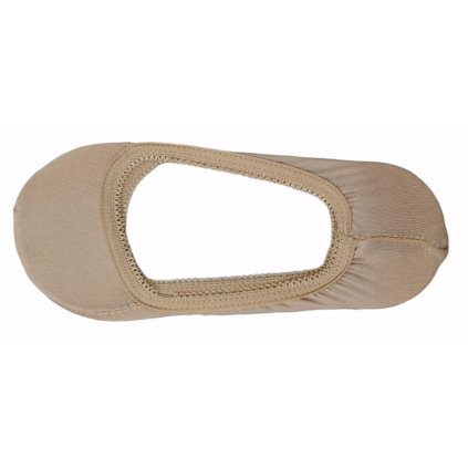 2pack bambusové ponožky balerínové - krémové