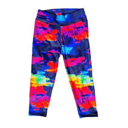 Dámské 3/4 legíny C-L803 - barevné (Velikost L/XL)