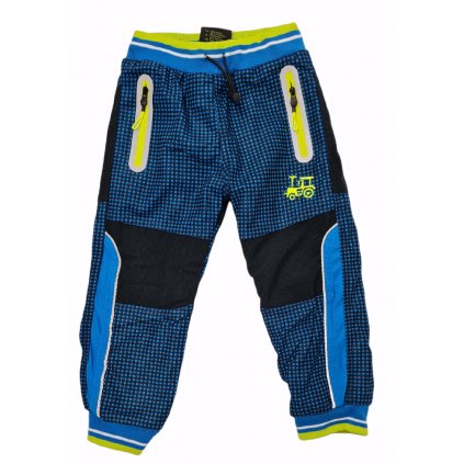 Chlapecké zateplené outdoorové kalhoty - KUGO C7870 - světle modré