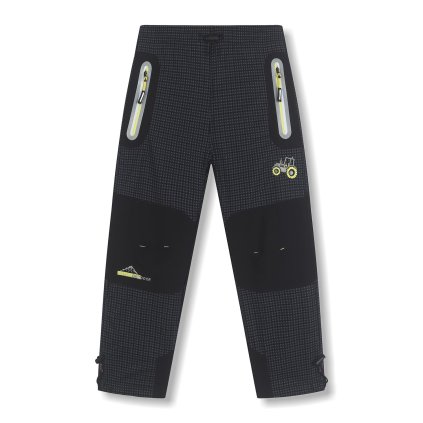 Chlapecké zateplené outdoorové kalhoty Kugo C7875 - šedé
