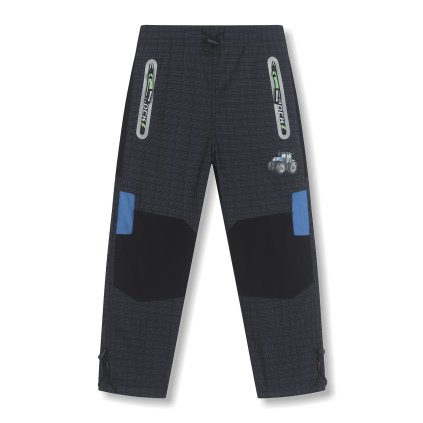 Chlapecké zateplené outdoorové kalhoty - KUGO C7876m, šedé