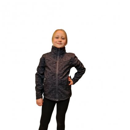 Unisex softshellová bunda - NEVEREST I-6294C, černá