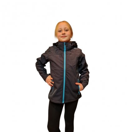 Unisex softshellová bunda - NEVEREST I-6293, černá