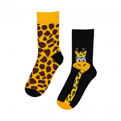 Veselé ponožky Žirafa - 1 pár (Velikost 43-46)