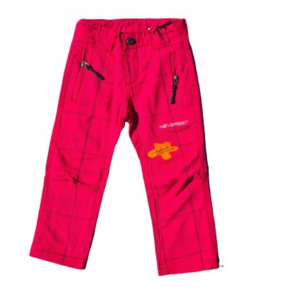 Outdoorové sportovní kalhoty NEVEREST F-215c - tmavě růžová (Velikost 98)