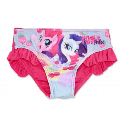 DÍVČÍ PLAVKY MY LITTLE PONY 910-594 tmavě růžové