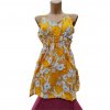 Dámské krátké šaty NK2166 - žluté