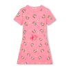 Dívčí šaty KUGO HS0688  -  světle růžové