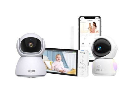 pol pl Niania YOKO X5 CONNECT 2w1 z duzym 5 ekranem HD i niania Wi Fi na telefon 9249 1
