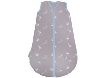 Natulino extra tenký letní dětský spací pytel, ANIMALS GREY / BLUE, 1vrstvý, L (12 - 18 měsíců)