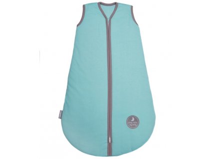 Spací pytel pro miminko NATULINO, jaro/podzim, velikost S, NATURAL MINT / GREY