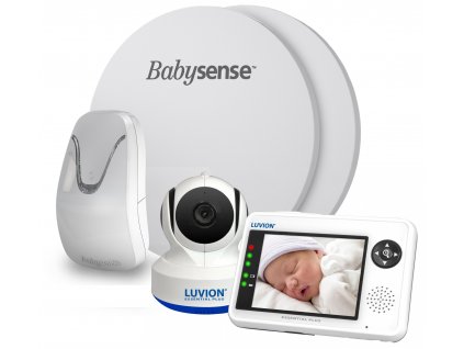 Videochůvička Luvion® ESSENTIAL PLUS 3,5 s monitorem dechu BABYSENSE 7
