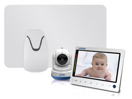 Videochůvička PRESTIGE TOUCH 2 s monitorem dechu Babysense I Pro