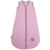 Natulino extra tenký letní dětský spací pytel, PINK / GREY, 1vrstvý, M (6 - 12 měsíců)