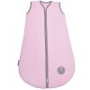 Natulino extra tenký letní dětský spací pytel, PINK WHITE WAVES / GREY, 1vrstvý, S (0 - 6 měsíců)