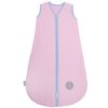 Natulino letní spací pytel pro miminko, NATURAL PINK WHITE WAVES / BLUE, 1vrstvý, S (0 - 6 měsíců)