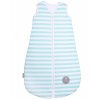 Natulino dětský spací pytel pro miminko, MINT STRIPES / WHITE, 2vrstvý, S (0 - 6 měsíců)