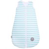Natulino zimní spací pytel pro miminko, MINT STRIPES / WHITE, 3vrstvý, N (0 - 3 měsíce)