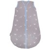 Natulino dětský zimní spací pytel pro miminko, ANIMALS GREY / BLUE, 3vrstvý, M (6 - 12 měsíců)