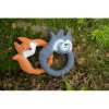 Natruba Raccoon teether and fox1 500x500