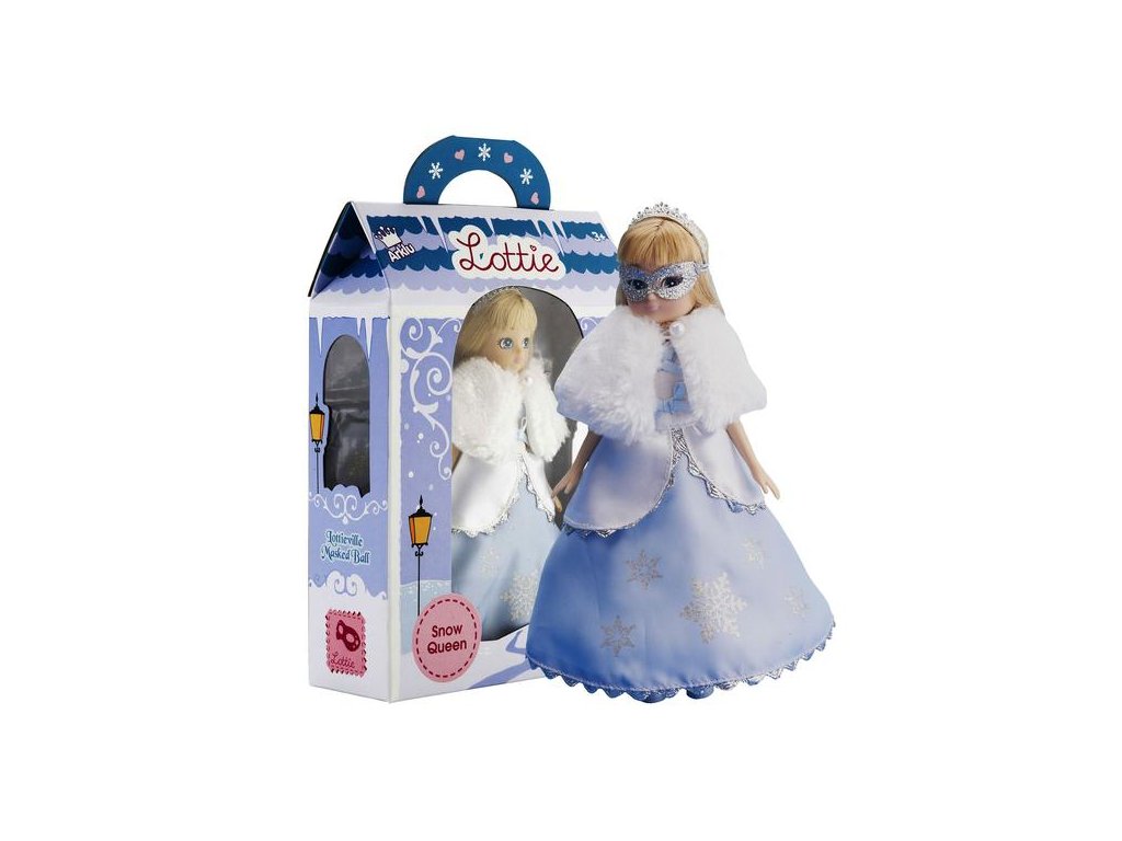 snow queen lottie doll box grande