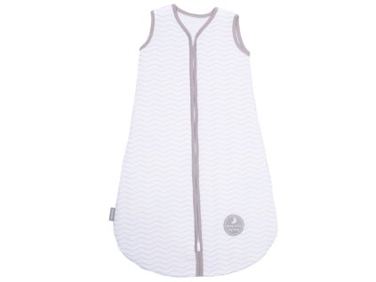 1935 natulino detsky letni spaci pytel pro miminko natural white little grey waves warm grey 1vrstvy s 0 6 mesicu