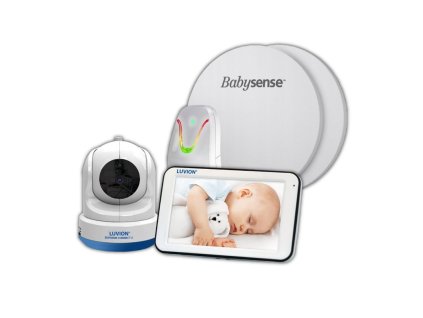 pol pl Elektroniczna niania Luvion Supreme Connect 2 z monitorem oddechu Babysense 7 8843 7