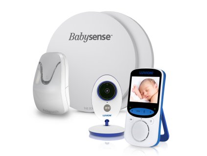 3072 videochuvicka luvion easy plus s monitorem dechu babysense 7