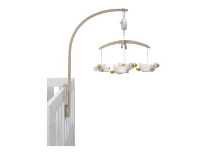 0011910 houten muziekmobiel little goose