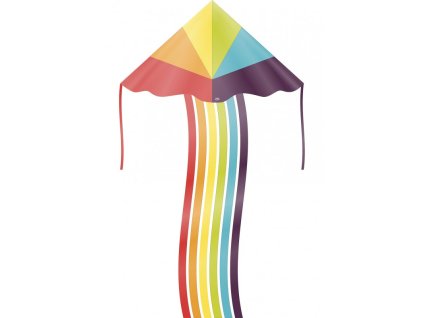 cerf volant arc en ciel