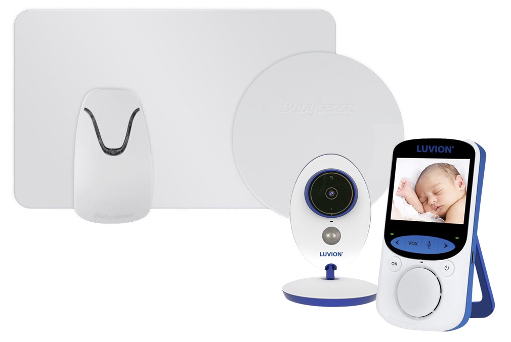 Luvion Video pestúnka Luvion EASY PLUS s monitorom dychu babysense 2 Pro
