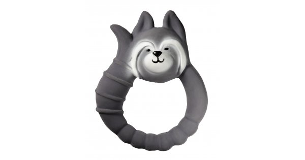 Natruba Hračka do ruky hryzátko Medvedík čistotný