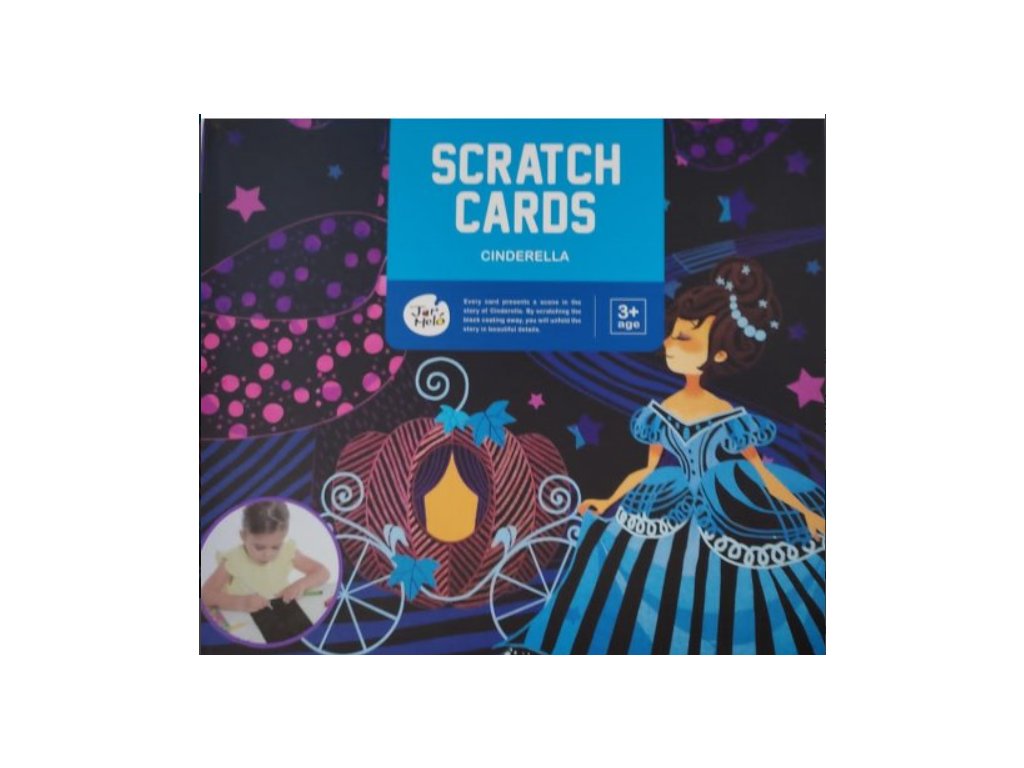 Jar Melo Vyškrabávacie obrázky Popoluška