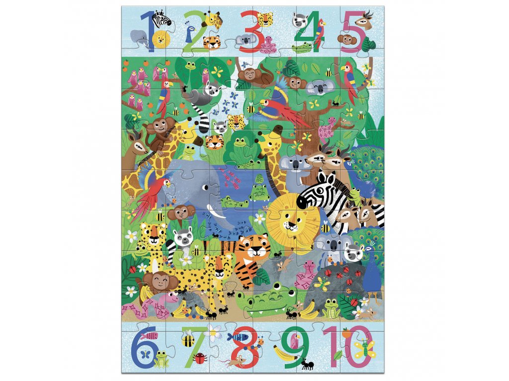 DJECO Džungle 54 dielov