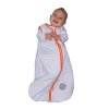 2487 natulino detsky zimni spaci pytel pro miminko natural white grey waves orange 3vrstvy n 0 3 mesice